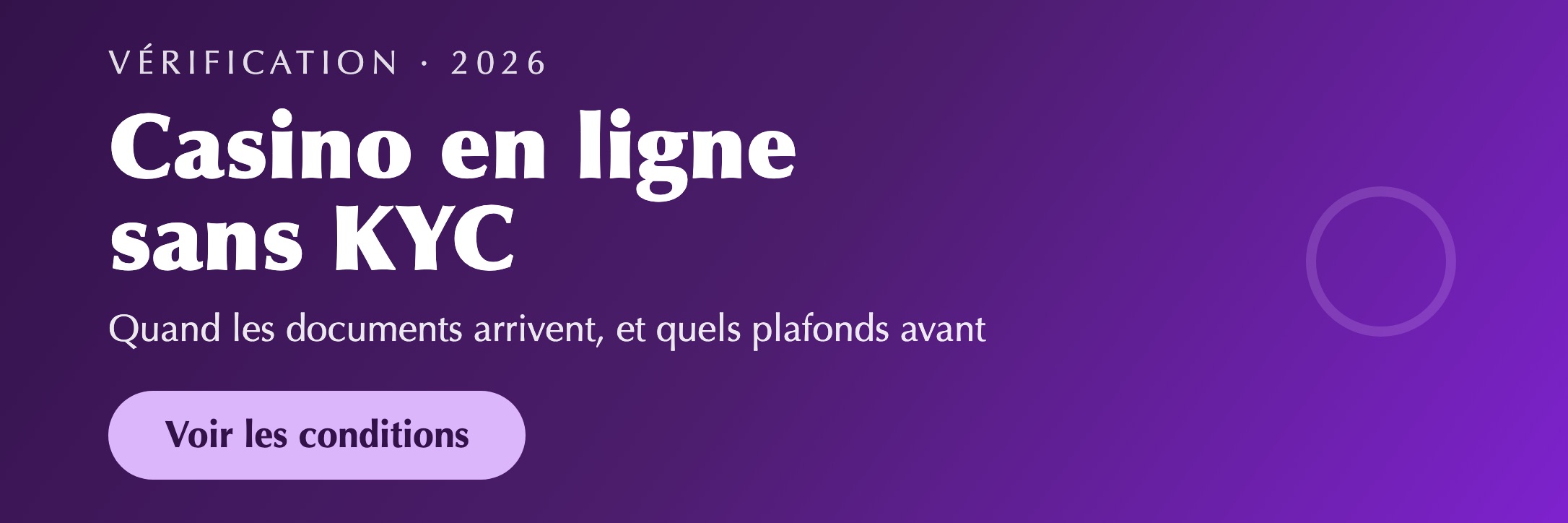 Casino en Ligne sans KYC : Jouer sans Vérification d’Identité